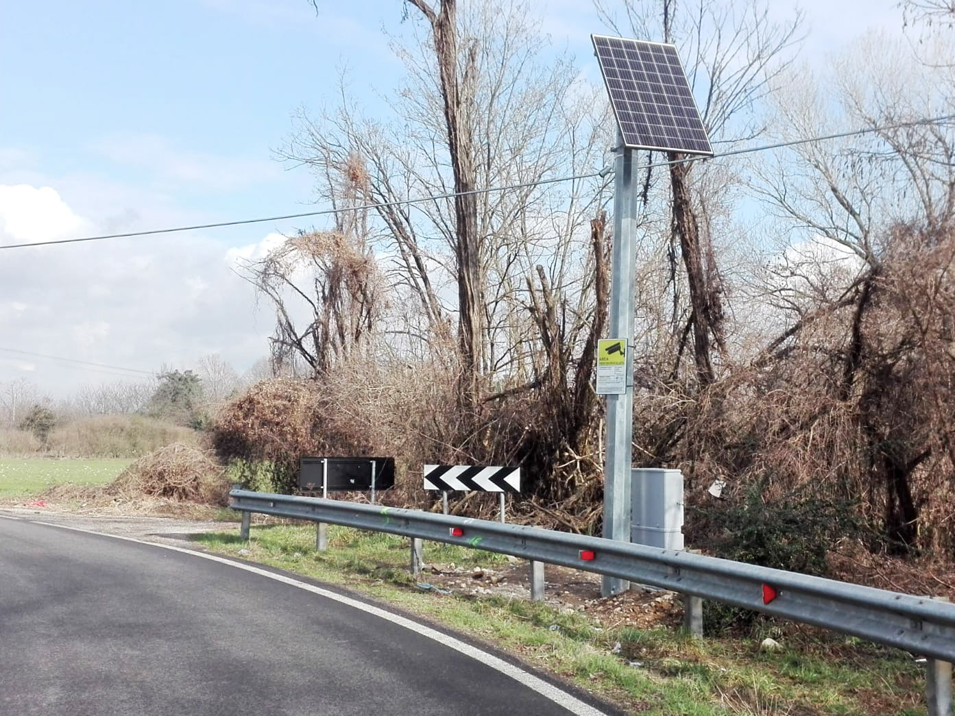 S.P. 147 Corbetta – Villapia, 3 postazioni per il rilevamento degli illeciti ambientali